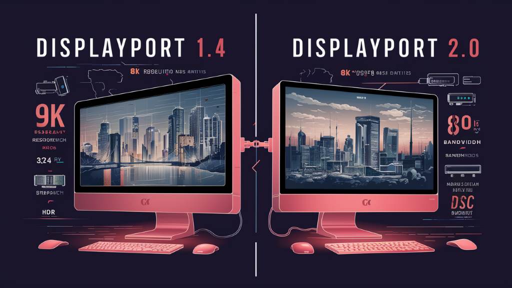 Comparing DisplayPort 1.4 and 2.0