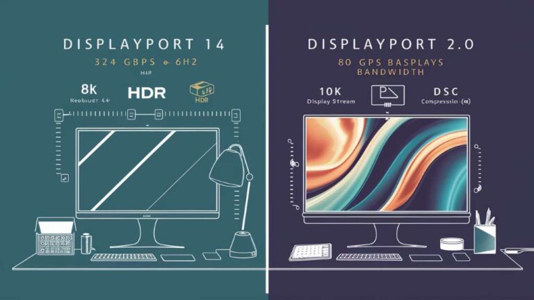 DisplayPort 1.4 vs 2.0