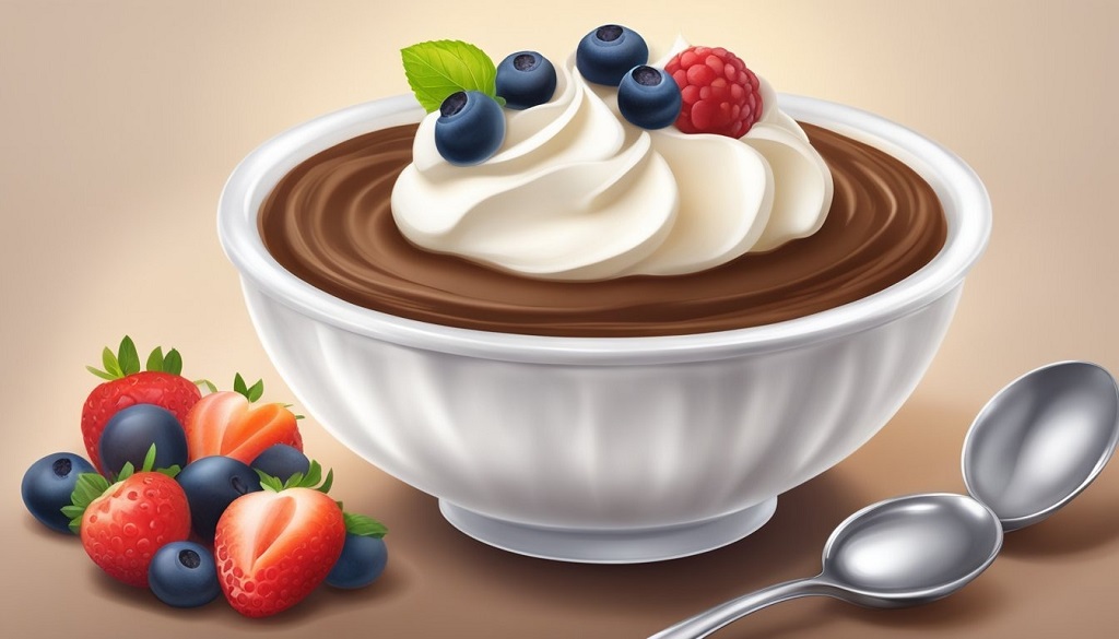 What is dessert pudding made of