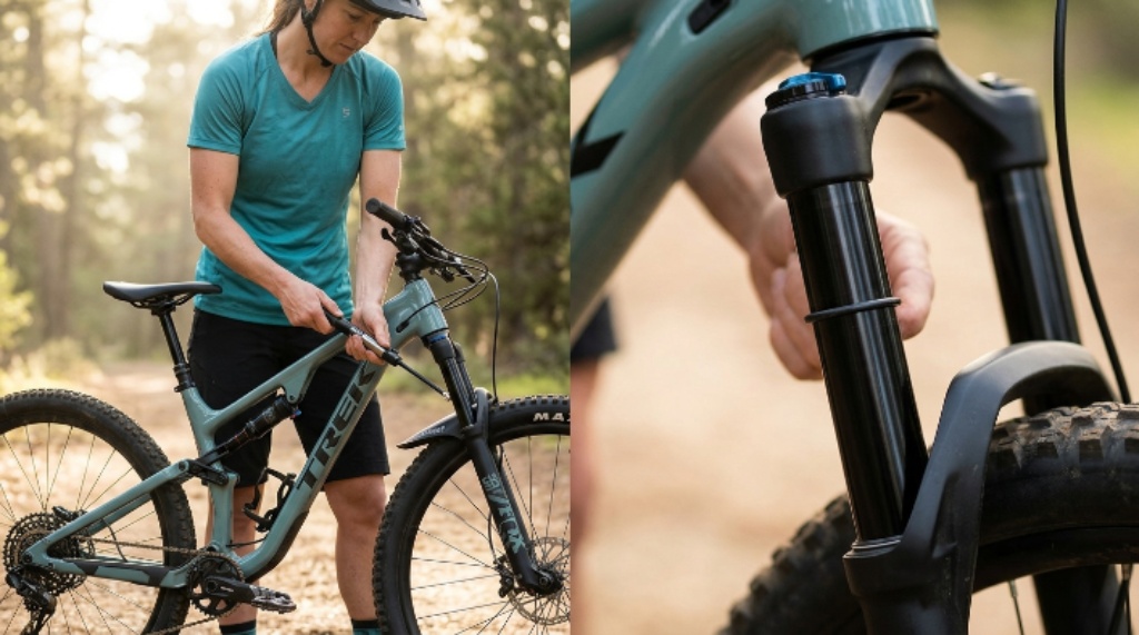 How to set up mountain bike suspension for beginners