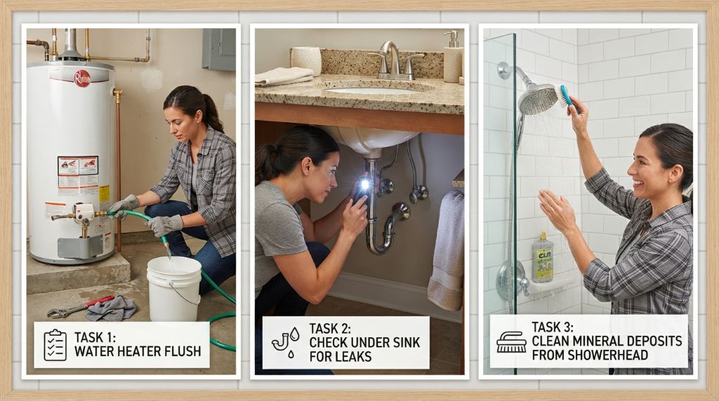 Preventing leaks and clogs with plumbing maintenance